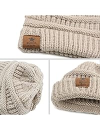 Tendencias americanas - Gorro de invierno para bebé, cálido, para niños y niñas