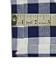 COTTON CRAFT Buffalo Plaid Cloth Napkins - Set of 12 Pure Cotton Gingham Check Table Napkin - Everyday Harvest Fall Holiday Dinner Napkin - Soft Washable Reusable Napkin -Oversized 20x20 Navy Blue