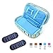 Apollo walker Insulin Cooler Travel Case Diabetic Medication Cooler with 2 Ice Pack and Insulation Liner(Light Blue)…