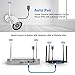 3MP Full HD Security Camera System Wireless with 1TB Hard Drive, SAFEVANT 8 Channel Home NVR Systems with 4pcs 2304 * 1296P IP Surveillance Cameras Night Vision Motion Detection and Night Vision