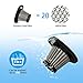 Uplift Handheld Vacuum Cordless 120W 6.5kpa Suction Vacuum Cleaner with Stainless Steel HEPA Filter,Rechargeable 2000mAh Lithium Battery,Wet Dry Vac Pet Hair,Dust for Car and Home,Black