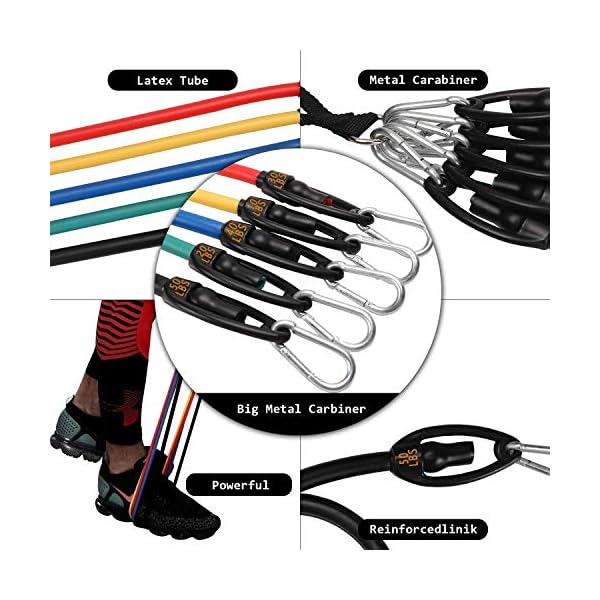 YNFC-Resistance-Bands-Set-Exercise-Bands-Indoor-Fitness-Bands-with-Door-Anchor-Handles-Home-Gym-Equipment-Legs-Ankle-for-Resistance-Training-Home-Workouts-Fitness YNFC Resistance Bands Set Exercise Bands, Indoor Fitness Bands with Door Anchor & Handles, Home Gym Equipment Legs Ankle…