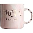 New Mom Gifts For Woman-Mom Est 2025 Coffee Mug-Pregnancy Announcement Gifts for First Time Moms,New Mommy to be Gifts For Women