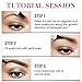 Tatbrow Microblade Pen - KASI Waterproof Long Lasting Microblading Eyebrow Tattoo Pen, Smudgeproof Liquid Eyebrow Pencil with a Micro-Fork Tip Applicator for Natural Hair-Like Defined Brows - Brown
