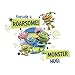 RoomMates RMK2677TB Henry Hugglemonster Family Wall Graphix Peel and Stick Giant Wall Decals