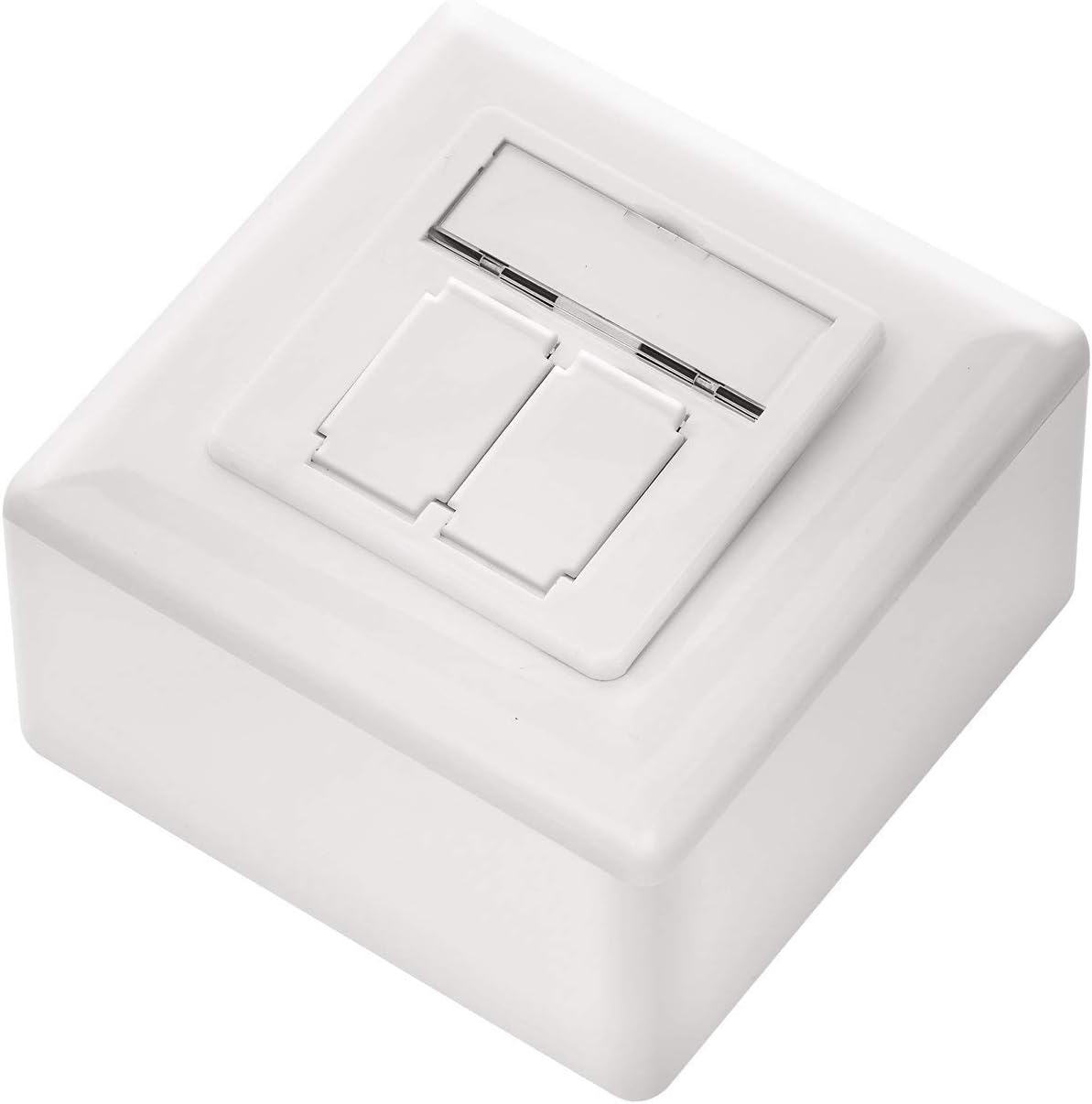 DeleyCon network socket 1x CAT6a, White - Image 3
