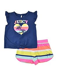 Juicy Couture Set de Niñas corto de dos piezas