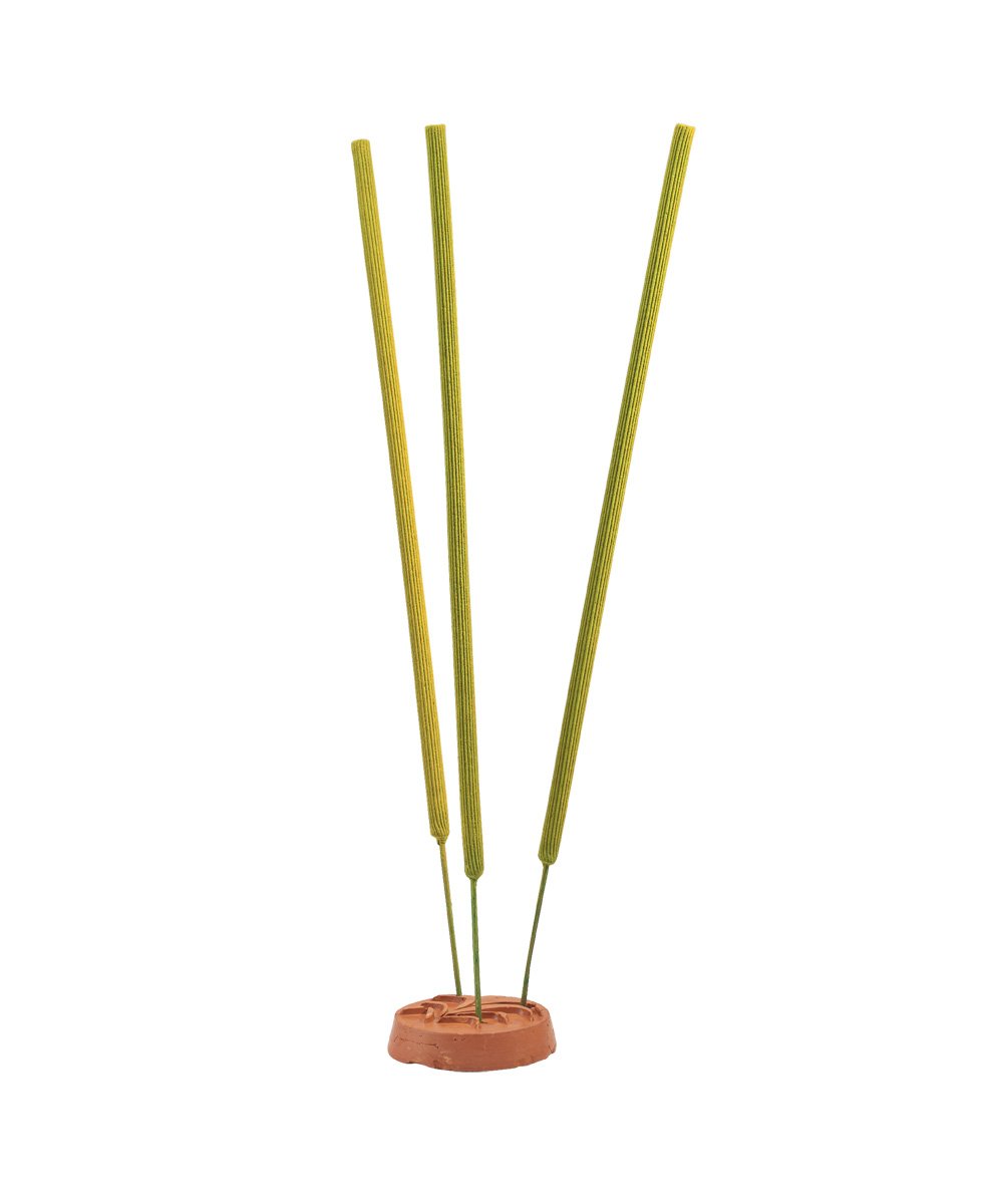 IRIS Amogha Citronella Bamboo Incense Stick Set (8.8 cm x 2.5 cm x 53.3