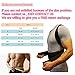 Comfort Posture Corrector and Back Support Brace, Back Pain Relief for Men and Women Black (L)