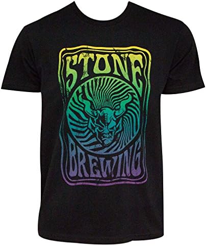 Stone Brewing Co. Groovy Men's Tee Shirt Medium Black
