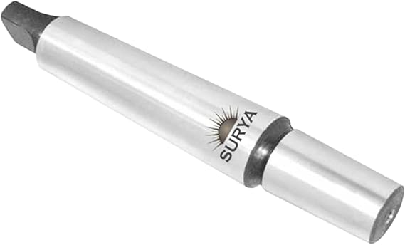 Surya Mild Steel MT 2 Drill Arbor (Silver)