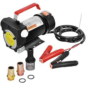 Goplus Electric Fuel Pump 12V 10GPM Diesel Bio Kerosene Oil Transfer Extractor