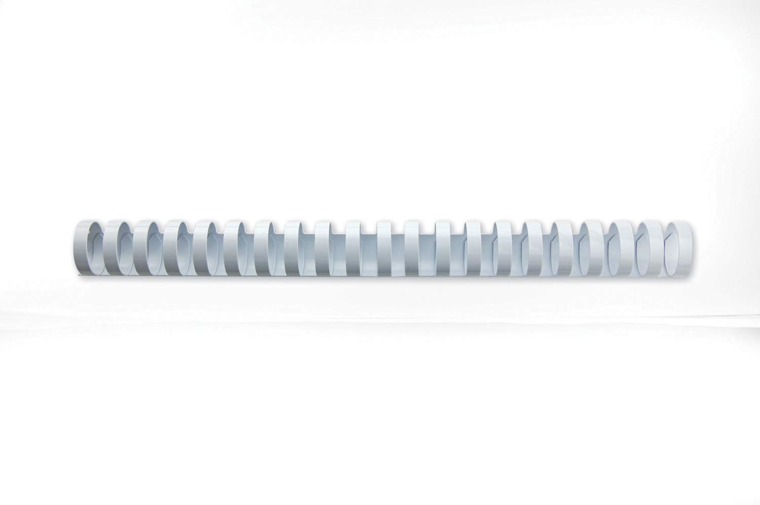 GBC CombBind Binding Combs, 25 mm, 225 Sheet Capacity, A4, 21 Ring, White, Pack of 50, 4028202