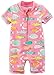 Carter's Baby Girls' Rashguard, Pink Fish, 9M