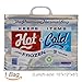 Hot Cold Bag | Insulated Thermal Cooler, Lunch Size, Red & Blue