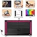 LED TV Backlight Kit with Camera,7.22ft Music Led Strip Lights,RGB Smart Light Strip Ambient Bias Lighting,3-Modes with App (Video,Music,Custom),Compatible for Any TV Signal (Not Only HDMI), (46