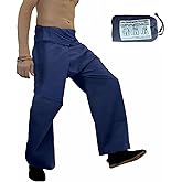 Thai Fisherman Pants Pure Cotton Yoga Pants Plain Color Men/Women - Thai wrap Pants