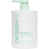 GLOSS.ME Hydrating Conditioner by DESIGNME | Hemp & Argan Oil Conditioner for Damaged Hair | Conditioner for Colored Hair Adds Softness & Shine | Straight/Curly Hair Conditioner for Dry Hair