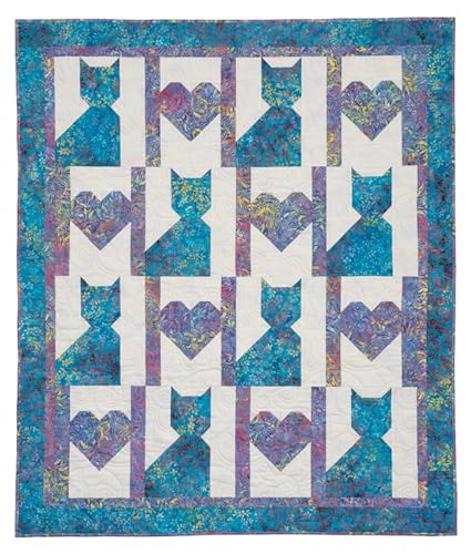 Fabric Cafe Double Focus 3-Yard Quilts - 8 Unique Dual Focus Fabric Quilt Patterns - Economical 3-Yard Method - Versatile Sizes - Clear Instructions