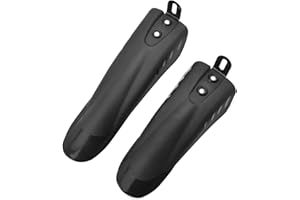 1 Pair Kids Bike Mudguards, Front Rear Mudguards, Balance Bike Fender,Universal Adjustable Length Mud Guard for 12in 14in 16i