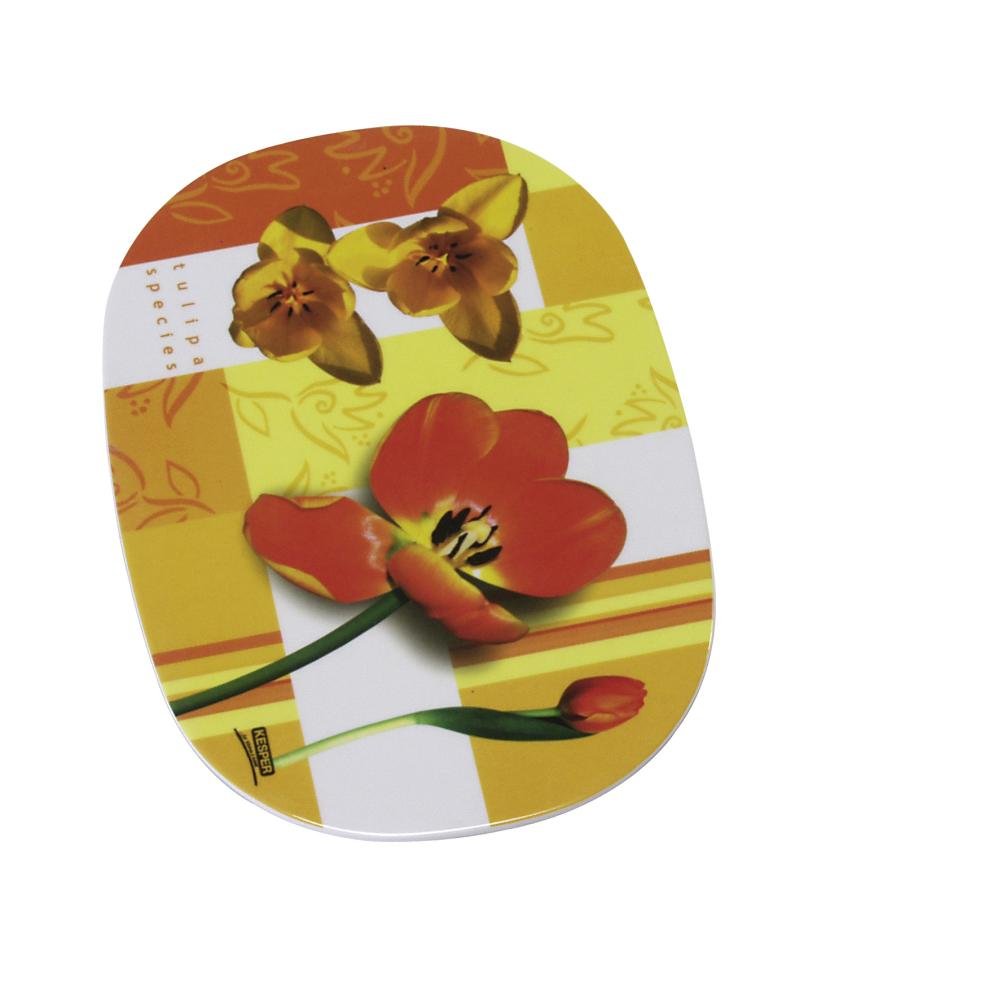 kesper serviertablett tulpen