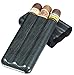 Visol Cartenium Three Finger Titanium Carbon Fiber Cigar Case