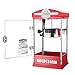 6076 Great Northern Red Big Bambino Table Top Retro Machine Popcorn Popper, 4 oz