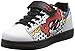 Heelys Girls Dual Up x2 Sneaker, White/Black/Multi, 4 Little Kid