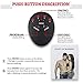 Abs Stimulator Muscle Toner Trainer EMS Abdominal Trainer Ultimate Ab Stimulator for Work Out Abs Power Fitness Abs Training Gear Flex Belt Workout Equipment Portable (red)