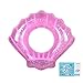 NAKORNO Inflatable Swim Rings, Shell Shape Swim Tube, Funny Pool Floats or Summer Outdoor Beach Toy for Adults Kids, Giant Pool Party Ring Vacation Swimming Circle 45 x 35 x 12inches (Pink)