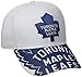 NHL Toronto Maple Leafs Men's Draft Take Down Cap, Small/Medium, White
