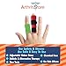 ArthritiStore Trigger Finger Splint with Finger Sleeve - Straightening Finger Brace for Broken Fingers, Mallet Finger Splint, Rheumatoid Arthritis