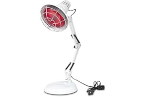 ICANZUO Infrared Lamp,New 150W Near Infrared Light Red Light Heat Lamp Set Serfory, Home Use 110V