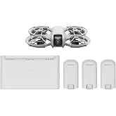 DJI Neo Three-Battery Combo, Mini Drone With 4K UHD Camera for Adults | 135g Self-Flying Drone That Follows You, Palm Takeoff, Subject Tracking, QuickShots, Stabilized Video (Controller-Free)