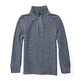 The Children's Place Big Boys' Long Sleeve Mock Neck Sweater