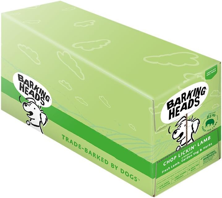 Barking Heads Wet Dog Food - Chop Lickin' Lamb - No Artificial Flavours - Grain-Free Recipe (10 x 300 g), red, 300 g (Pack of 10) - Image 3