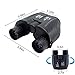 Binoculars for Bird Watching,10x25 Compact Binoculars,Folding High Powered Binoculars with Weak Light Night Vision Clear Bird Watching Great for Outdoor Activity and Concerts by Fayogoo