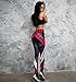 Photno Yoga Pants Women Workout Gym Leggings Fitness Sports Leggings Athletic Pants (M, Multicolor)