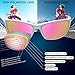 RIVBOS Polarized Sports Sunglasses Driving Sunglasses Shades for Men Women Tr90 Frame for Cycling Fishing Running RB831