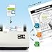 Plustek PS30D Duplex Document Scanner: with 50 Sheet Auto Document Feeder (ADF) and searchable PDF Function by Abbyy OCR. Support Mac and PC