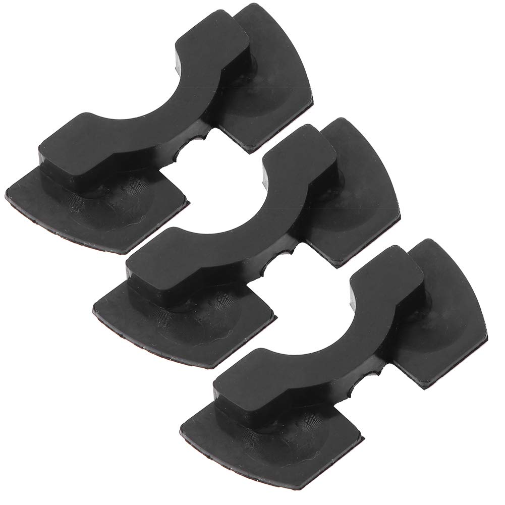 Alomejor 3PCS Rubber Vibration Damper Pad for M365 Foldable Electric Avoid Damping Rubber Shock Proof Pad