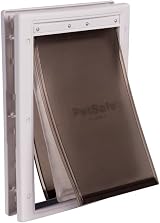 PetSafe Extreme Weather Pet Door Triple Flap Medium 18kg Customisable Frame