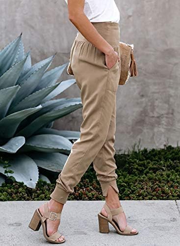Dokotoo Womens Fashion Casual Drawstring Elastic Waist Cotton Jogging Jogger Pants with Pockets 23 Dokotoo Womens Fashion Casual Drawstring Elastic Waist Cotton Jogging Jogger Pants with Pockets