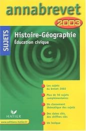 Histoire-géographie, éducation civique