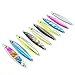 Aorace 10pcs/lot Fishing Lure Hook Lure Jigbait Lead Fish Deep Ocean Sea Jigging Fishing Sea Baits Metal Jig 7.3cm/22g