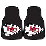 FANMATS NFL Kansas City Chiefs Nylon Face Carpet Car Mat