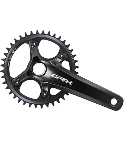 Amazon.com : SHIMANO GRX FC-RX610-1 Crankset - 165mm, 12-Speed