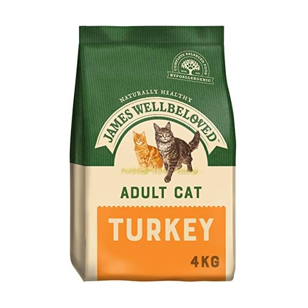 James-Wellbeloved-Complete-Dry-Adult-Cat-Food-Turkey-and-Rice-4-kg James Wellbeloved Adult Turkey 4g