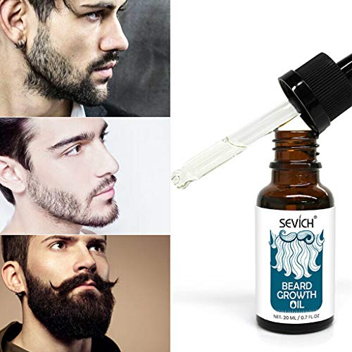 ❤️Jonerytime❤️Sevich Natural Organic Face Hair Beard Growth Oil Mustache Growing Essence 20ml