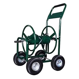 yardworks 4 wheel hose cart